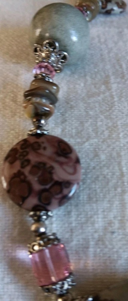 Most Unique Leopard Jasper Necklace