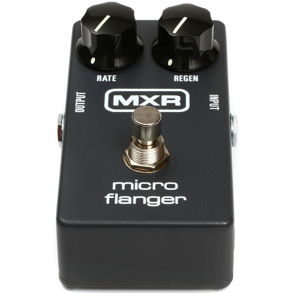 MXR M152 Micro Flanger Guitar Effects Pedal with Cables