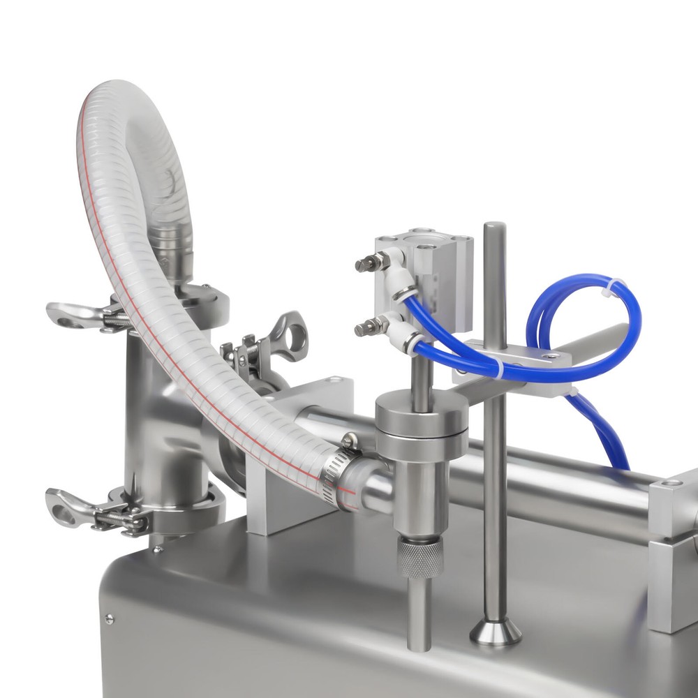Horizontal Pneumatic Paste Filling Machine+Hopper Paste Liquid Filling Machine