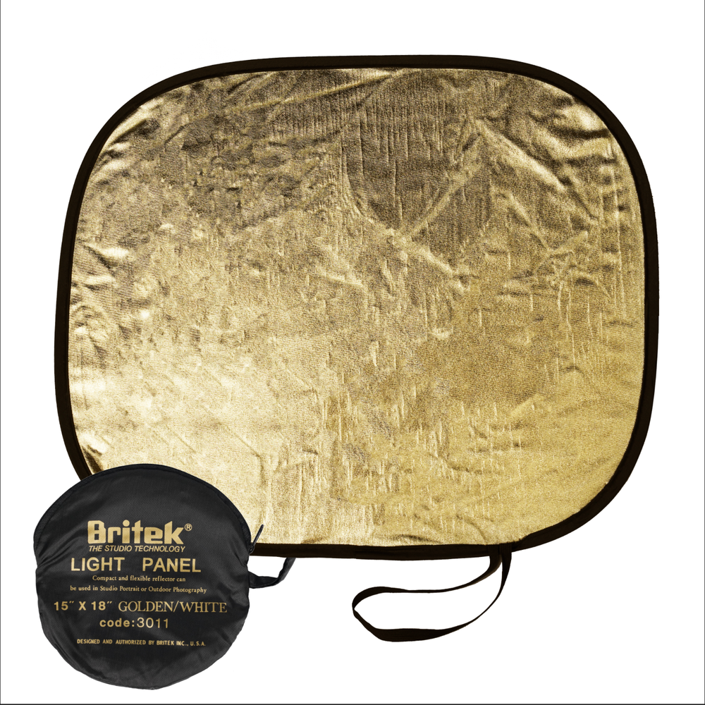 [2 PACK] Gold/Whte + Silver/White Light Reflector Panel for Photography, Studio