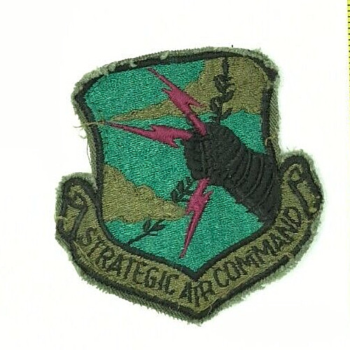 United States Air Force Strategic Air Command Embroidered Patch