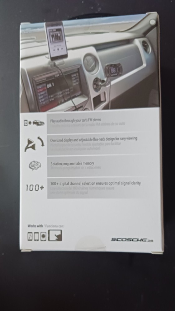 Digital Transmitter Back Lit Display & Flex-Neck FMTD-13-SP1