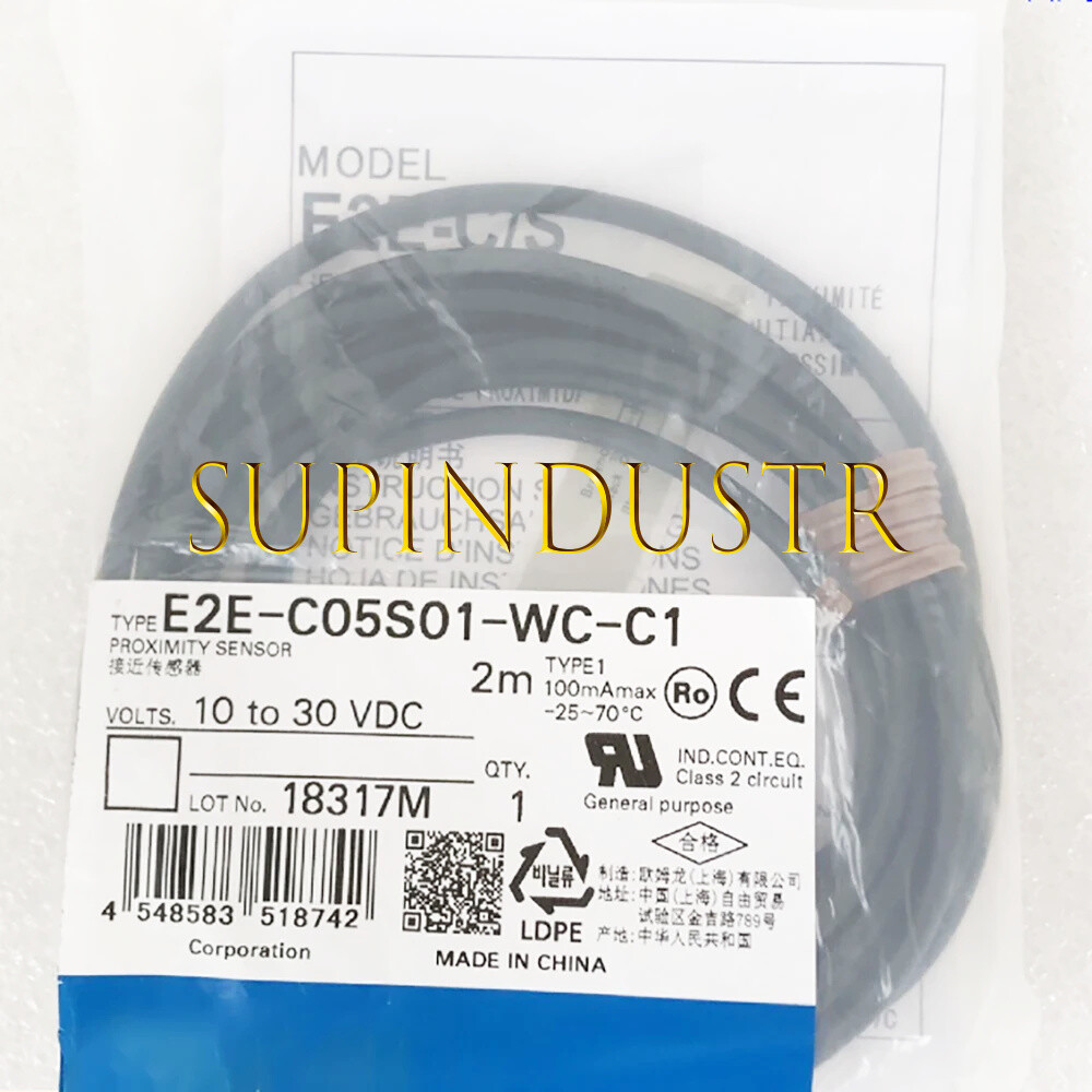 Omron-E2E-C05S01-WC-C1 Proximity Sensor E2EC05S01WCC1.1Pcs New