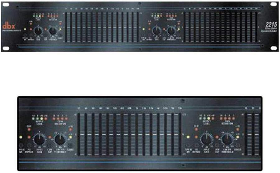DBX 2215 Dual 15-Band Graphic Equalizer / Limiter