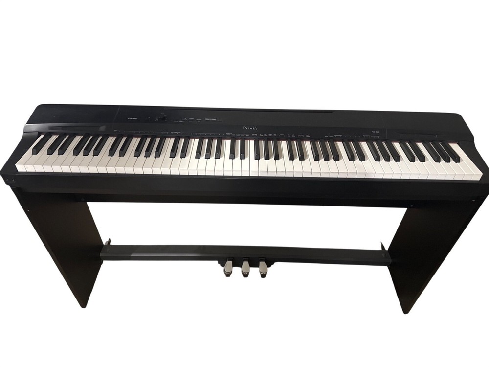 Casio Privia PX-160BK Digital Piano With Casio Stand & Bench Bundle