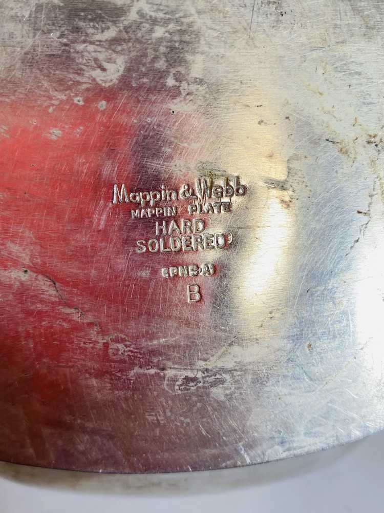 Mappin & Webb Prince's Plate 3 Piece Tea Service Set Made In England