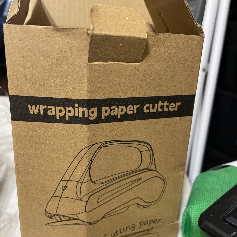 Two Wrapping Paper Cutters, wrapping paper cutter Replaceable Blades