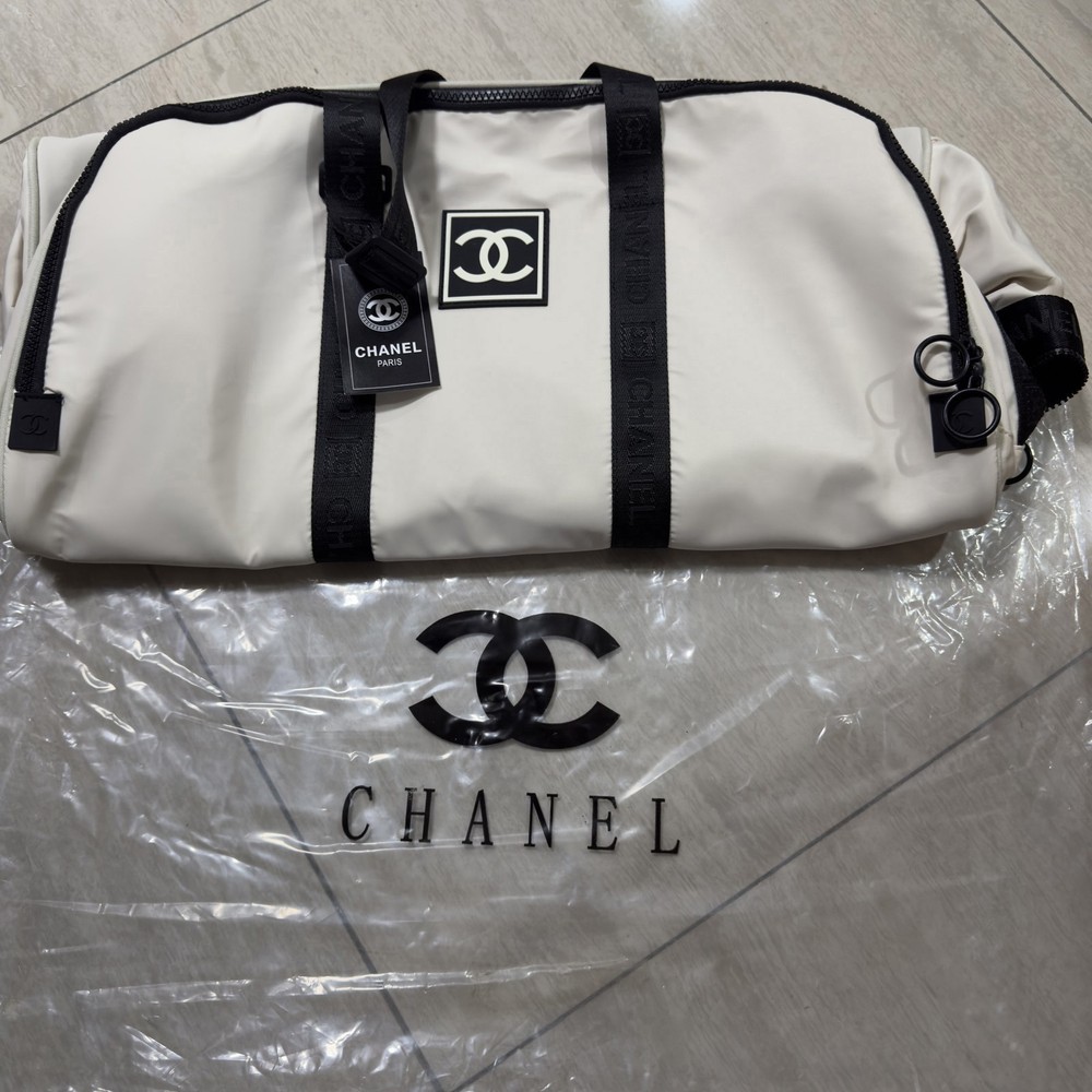 ChanelBeaute Duffle VIP Gym Bag Double