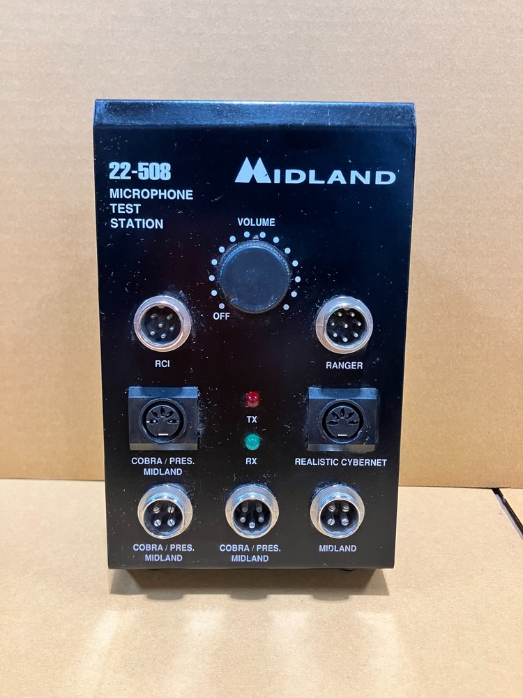 Midland Microphone Test Station model#22-508