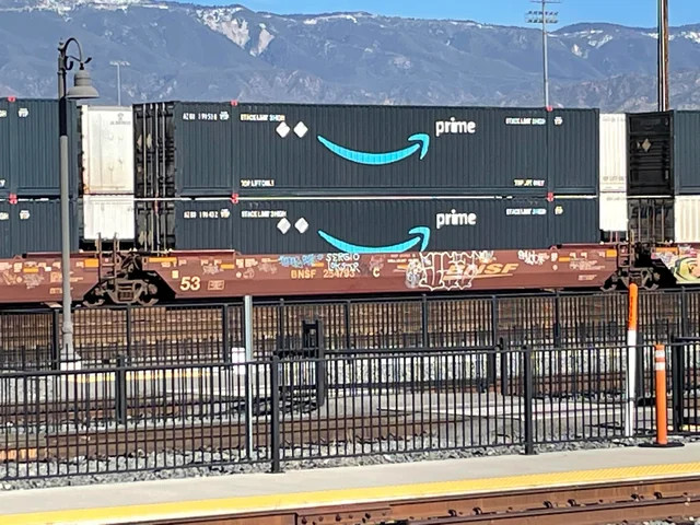 Amazon Prime Container HO 1:64 Scale Decal Set