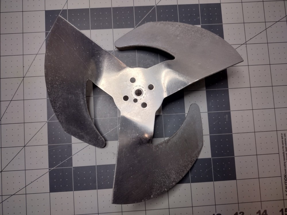 Hussmann Condenser Fan 3 Blade Size: 7.5" Diameter