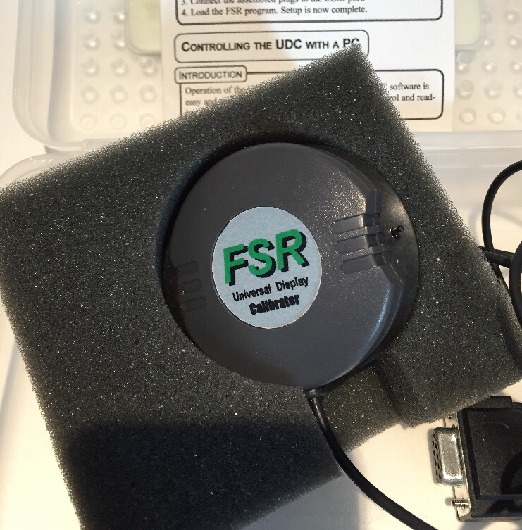 FSR Universal Display Calibrator With PC Program For Windows 3.1, 95, 98
