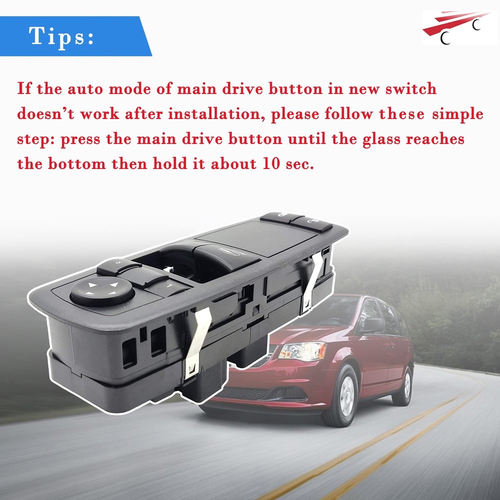 Master Window Switch Control for 2012 2013 2014 2015 Dodge Grand Caravan 1 Auto