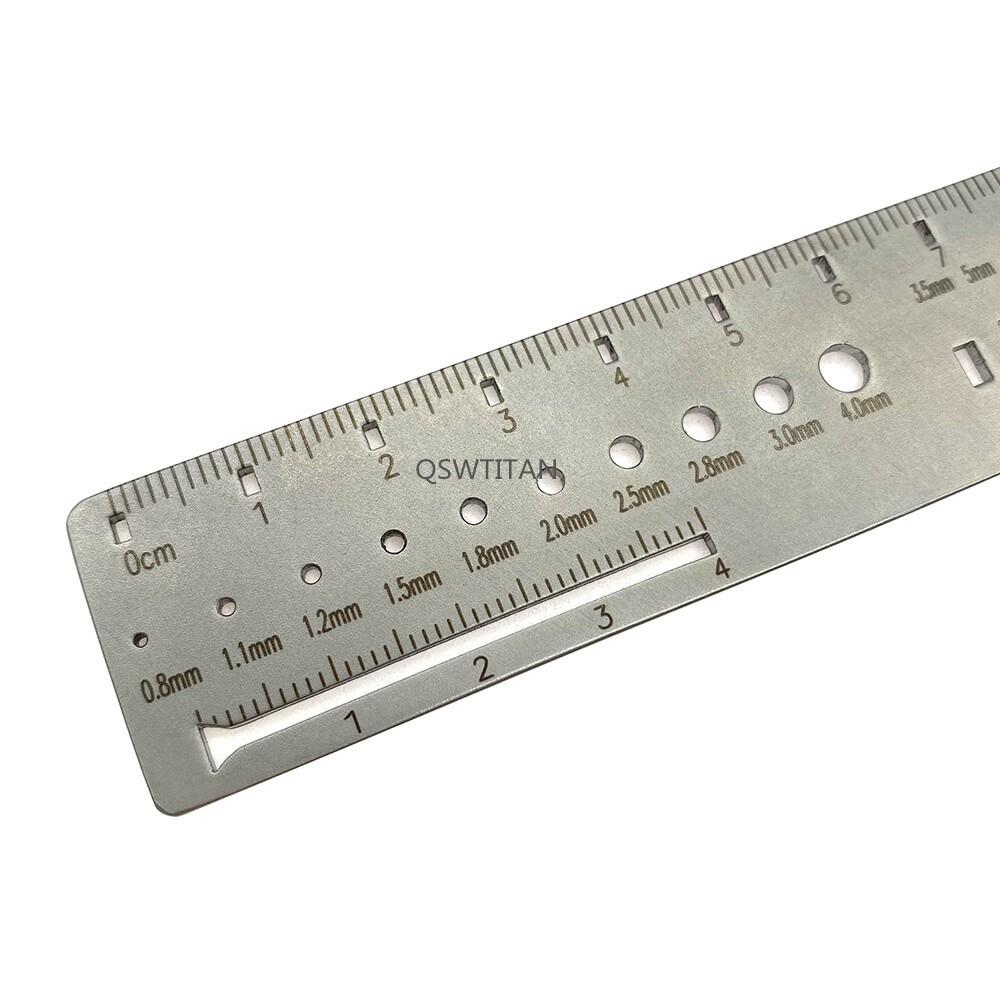 Measuring Ruler for Kirschner wire Drill Screw Plate measuring diameter