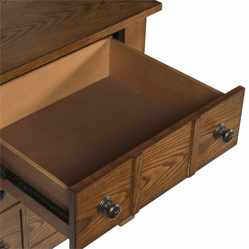 Grandpas Cabin Medium Brown Night Stand