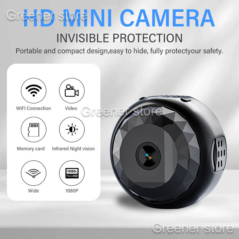 1080P Mini Wifi Wireless Camera Home Security Motion HD Camcorder with Battery