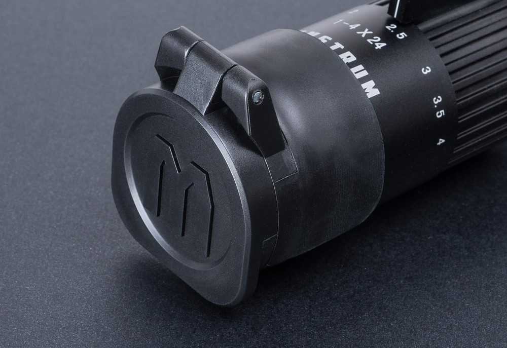 Rubberized Flip-Up Rifle Scope Lens Covers | Flat Dark Earth