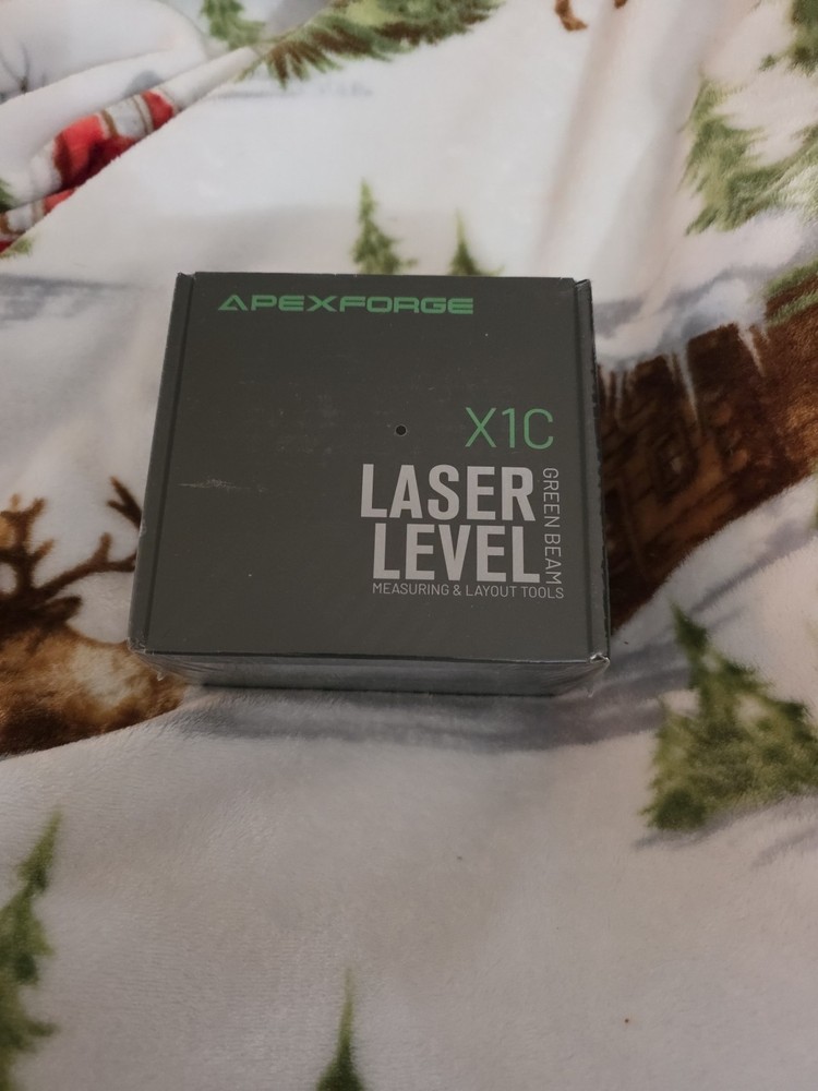 APEXFORGE X1C Laser Level, Measuring & Layout Tools, Green Beam