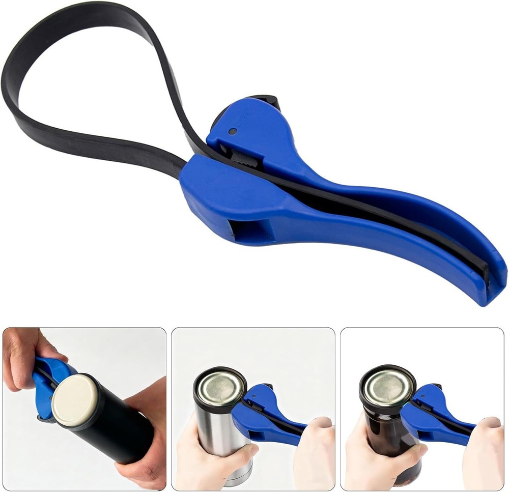Multipurpose Rubber Strap Wrenches - Oil Filter Strap Wrench, Size Adjustable