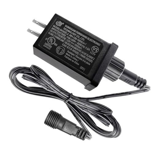 Replacement Yard Inflatable Adapter,with Extension Cord 12V 12W Class 2 12V1A