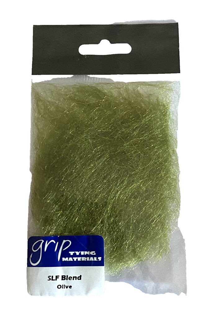 Grip SLF Blend Dubbing - Olive 1gram