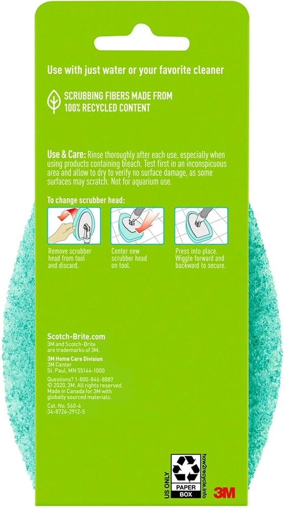 Scotch Brite Non-Scratch Tub & Tile Scrubber Refill