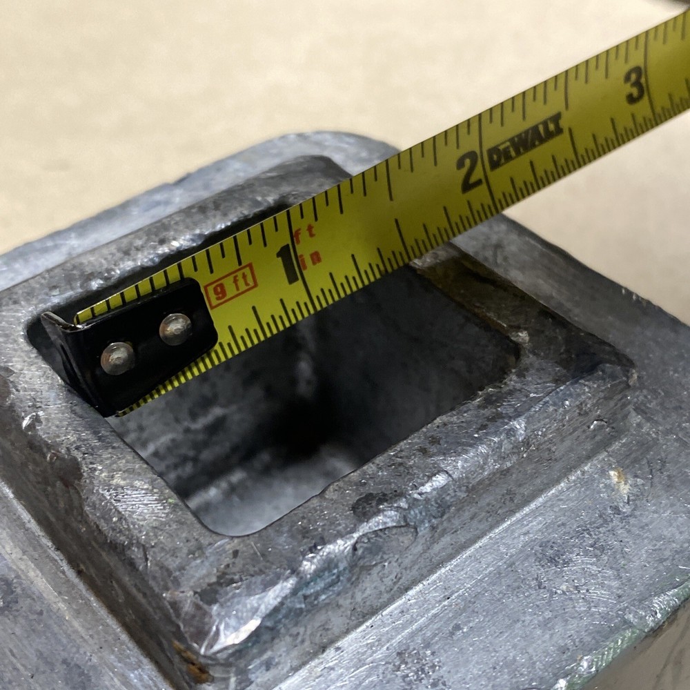 F-206 Cube Mold 10lb Block 1.5" x 1.5"