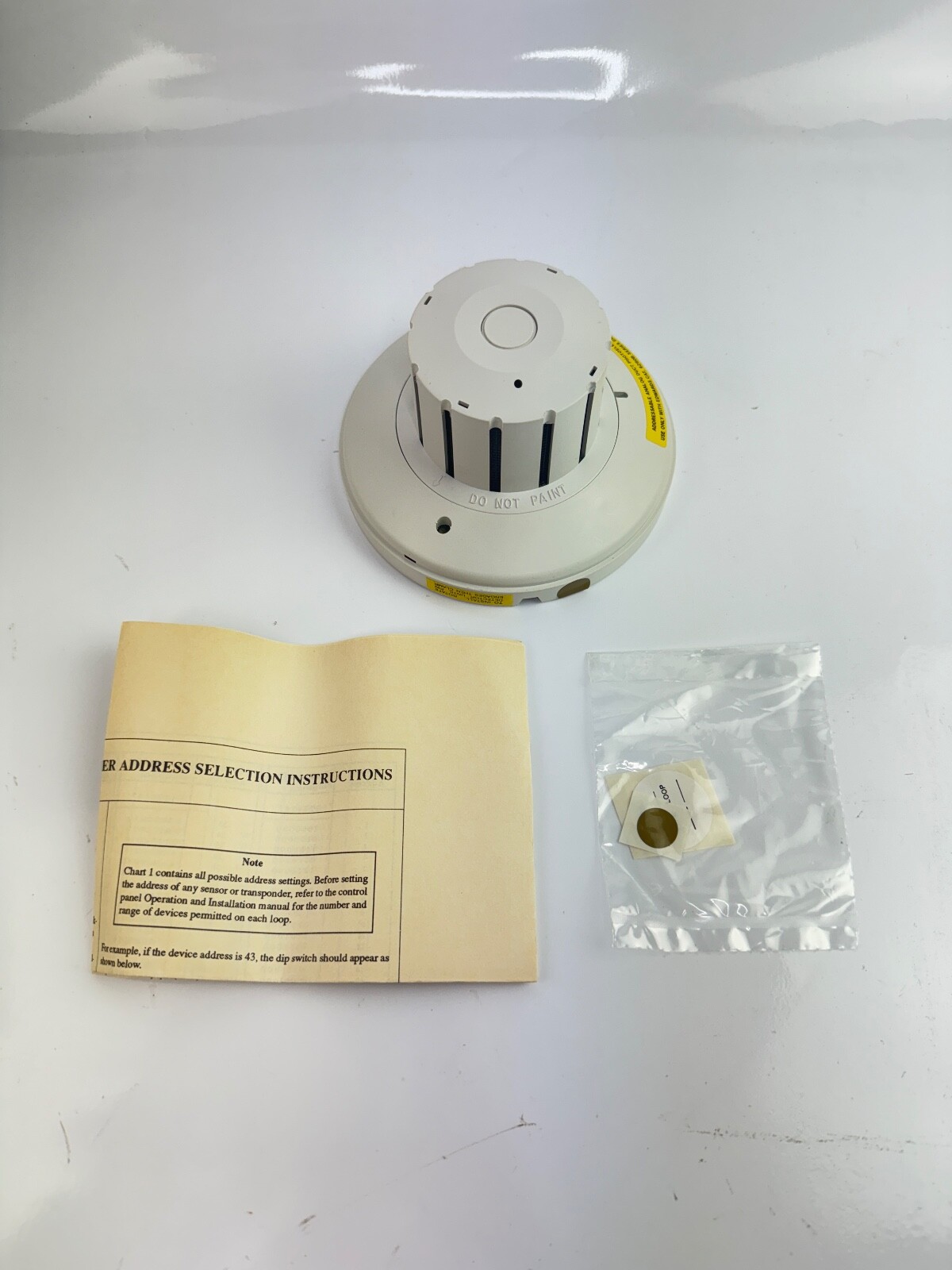 EST GS Edwards 6266B-200 Addressable Photoelectric Smoke Detector 24vdc