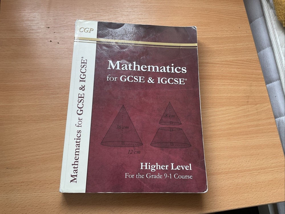 CGP GCSE Mathematics for GCSE and IGCSE Higher Level Workbook