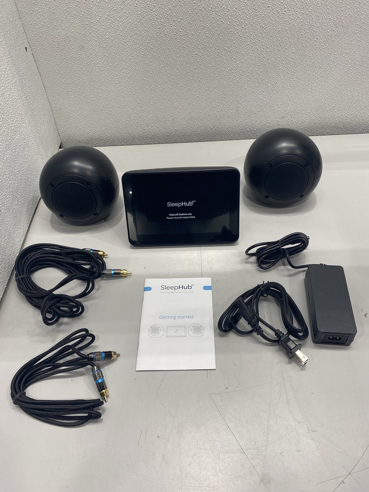 Cambridge Sleep Sciences Sleep Hub Bold Black