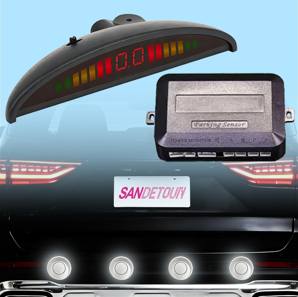 Parking Sensor Kit Backup Sensor Kit Reverse Sensor for Car 18 Color Options ...
