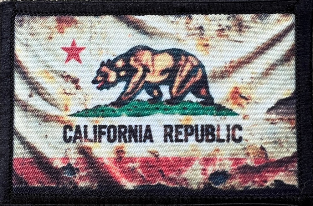 Distressed Virginia State Flag Morale Patch
