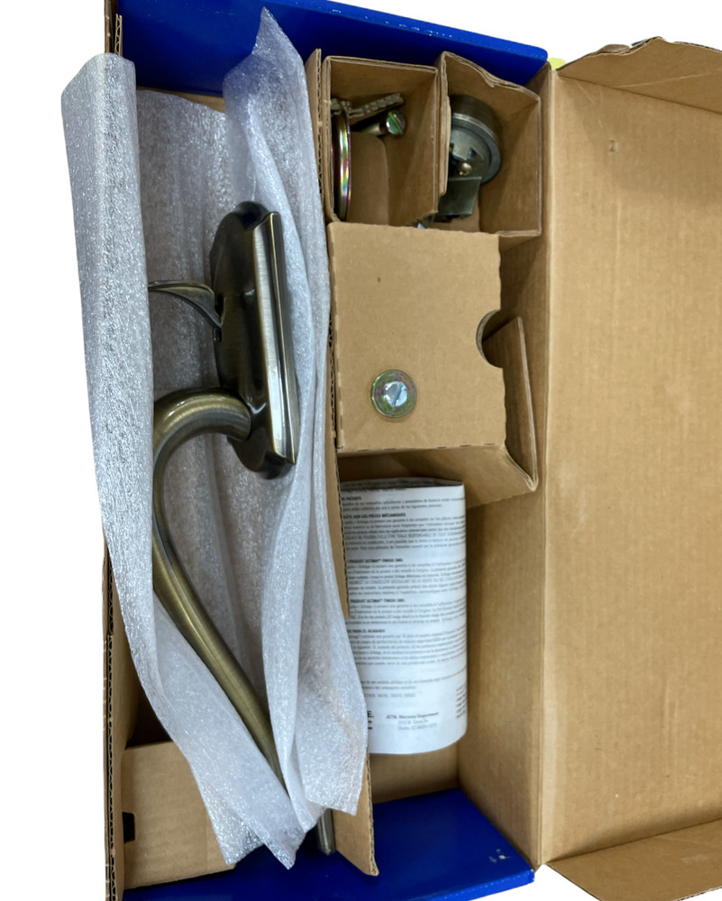 Schlage Maximum Security Door Handle Deadbolt Lock Set (Solid Brass) Look Pics