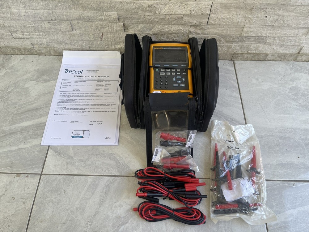 Fluke 753 Documenting Process Calibrator With Current Calibration Certificate