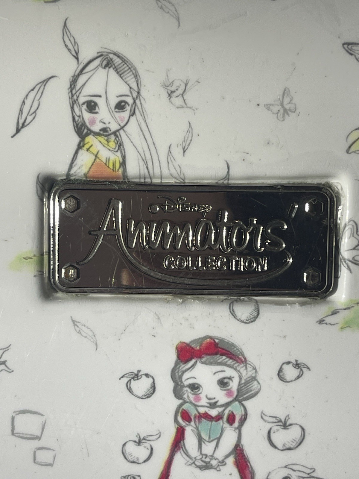 Disney Store Princess Animator Collection Hard-Side Carryon Rolling Luggage Pink