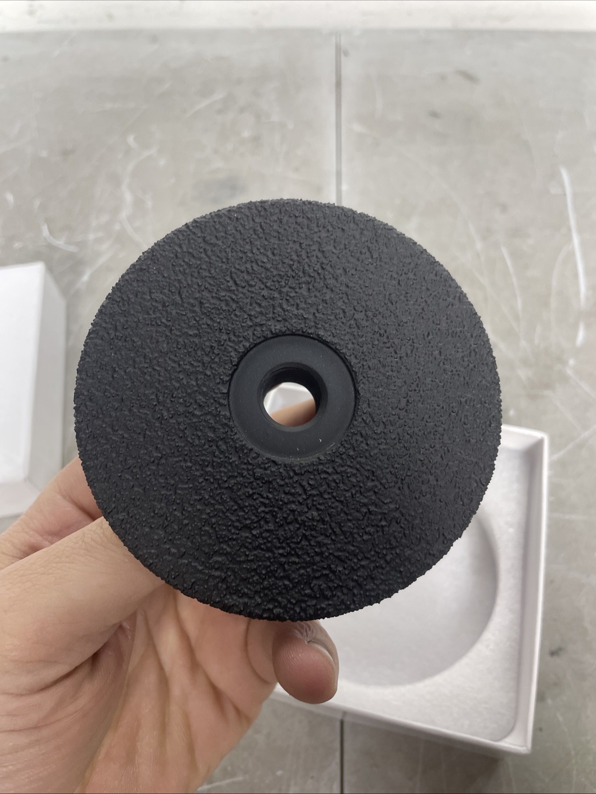 INFINITY 4" vacuum diamond brazed cup wheel #1