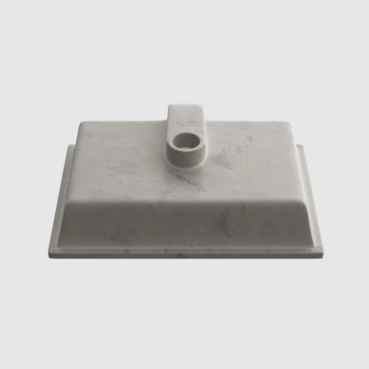 24 Inch Undermount Bathroom Sink Small Rectangle White Ceramic with Overflow