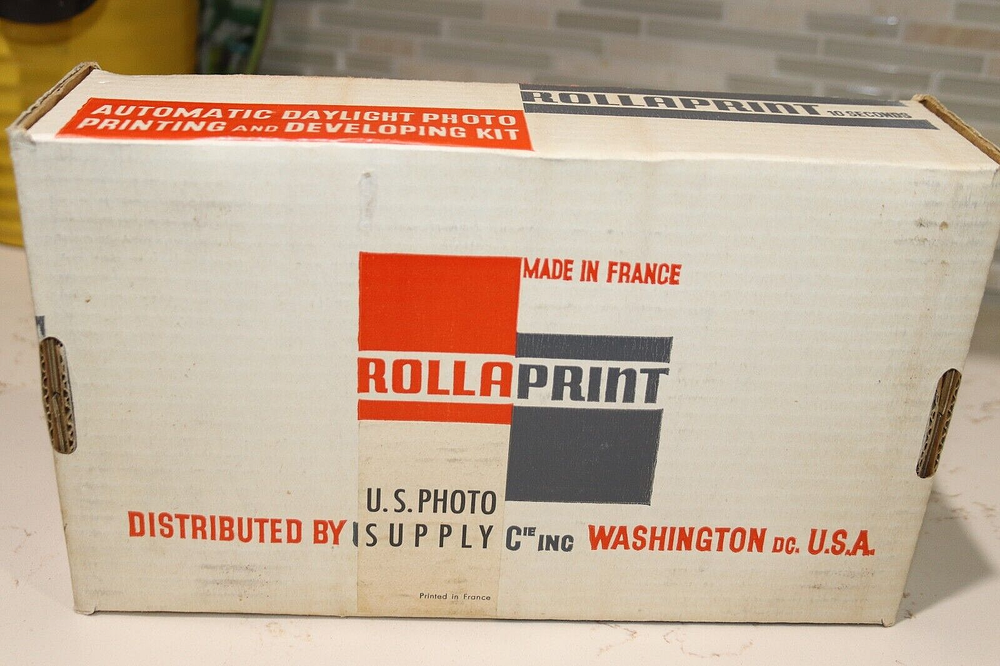 1960 s Rollaprint 10 second print processor