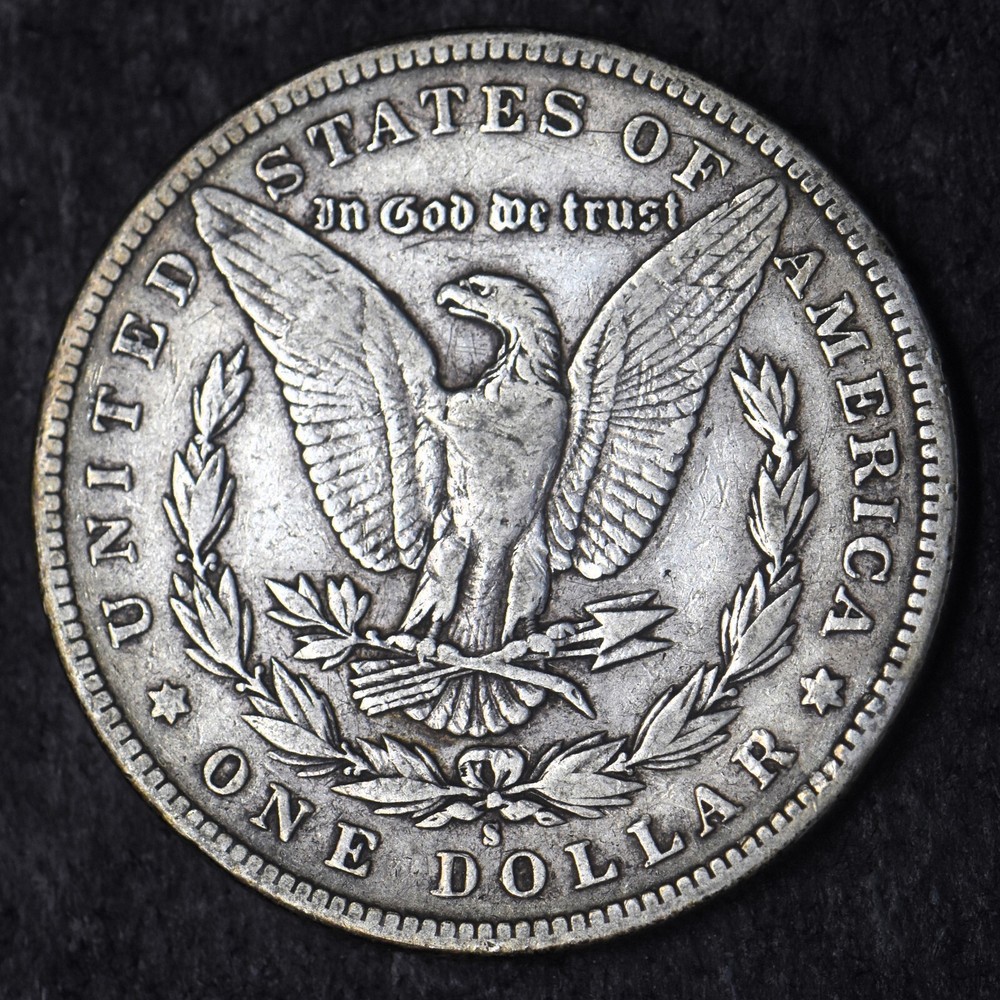 1896-S Morgan Silver Dollar $1 - COINGIANTS -