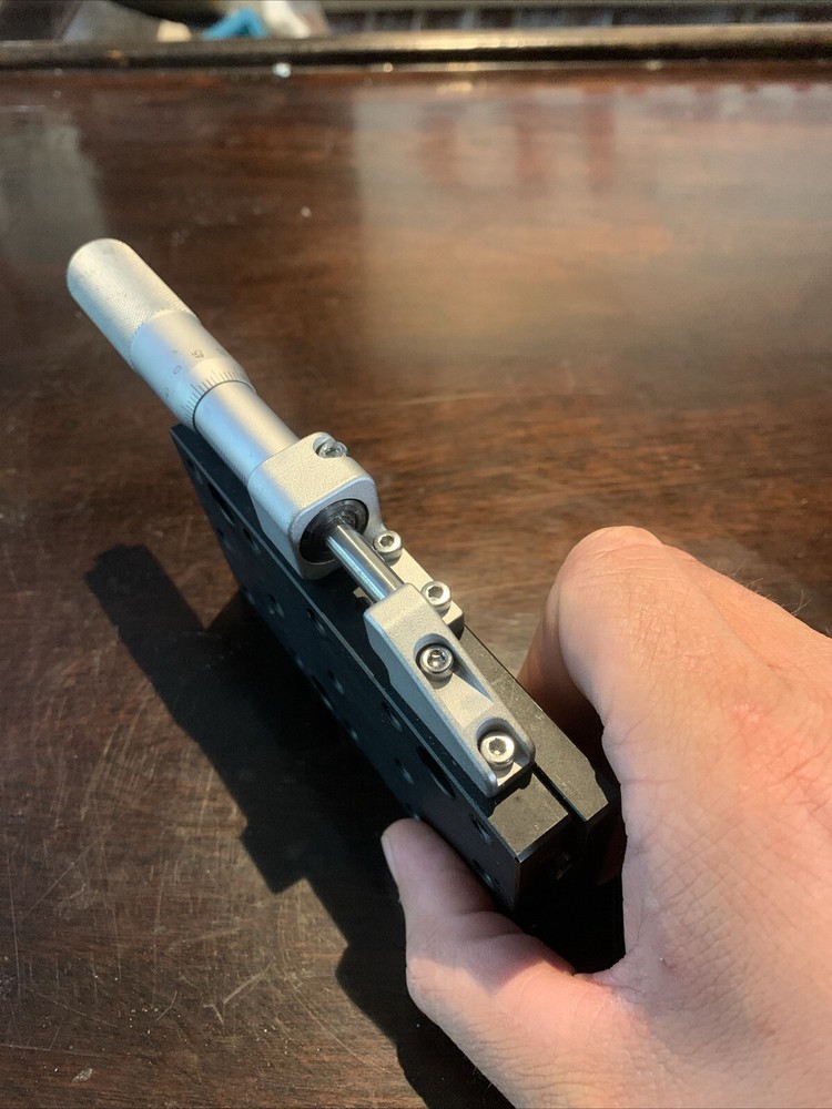 Optosigma /sigma Koki TSD-40801S Linear Translation Stage With Micrometer 25mm