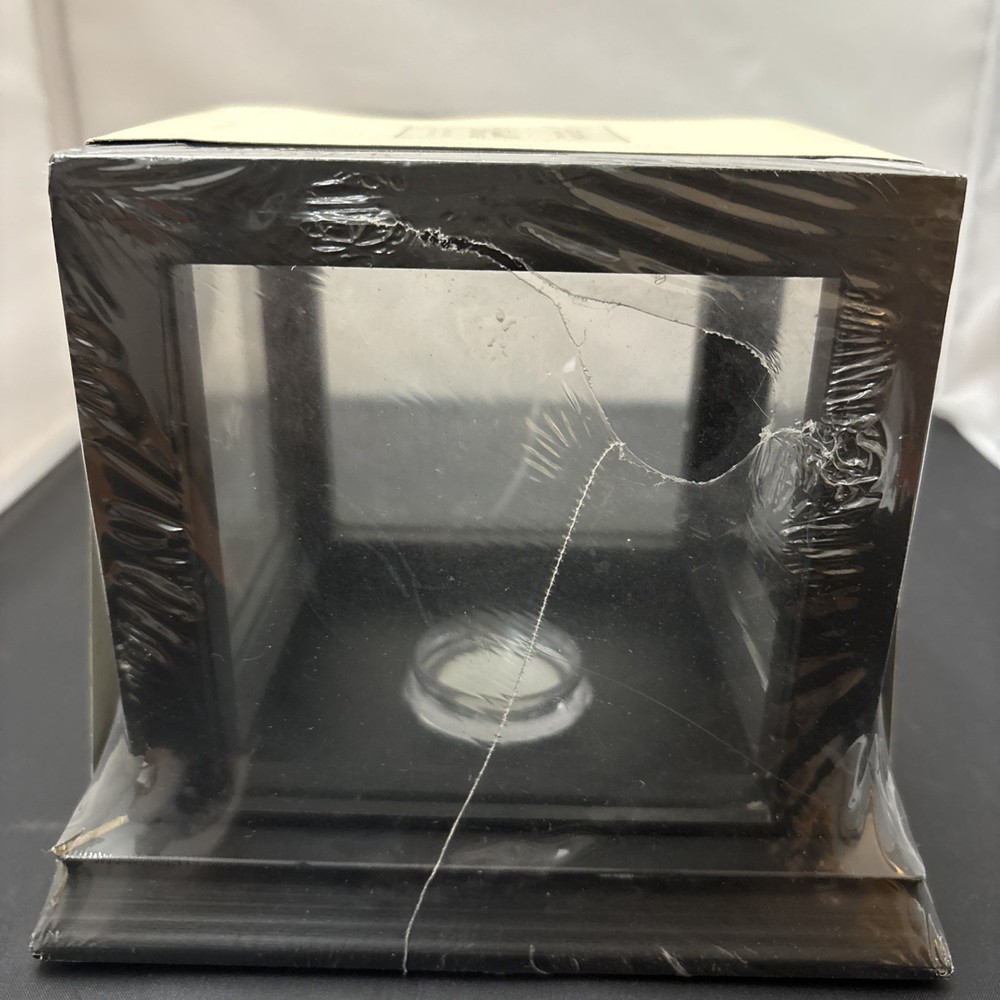 SonomaBaseball Display Case 3.75" X 3.75" X 3.75" Solid Black Frame New Sealed