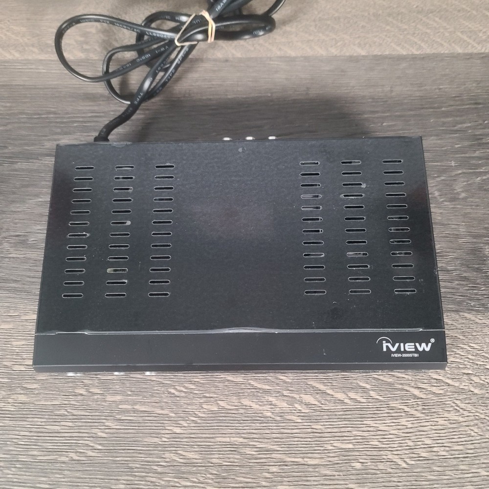 iView Digital Converter Box 3500STBII Missing Universal Remote Not Tested