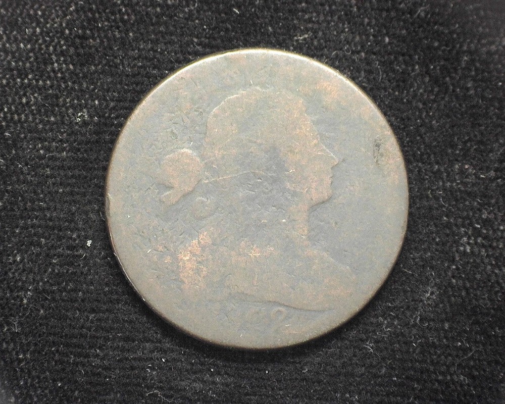 HS&C: 1802 Large Cent Draped Bust Cent AG - US Coin