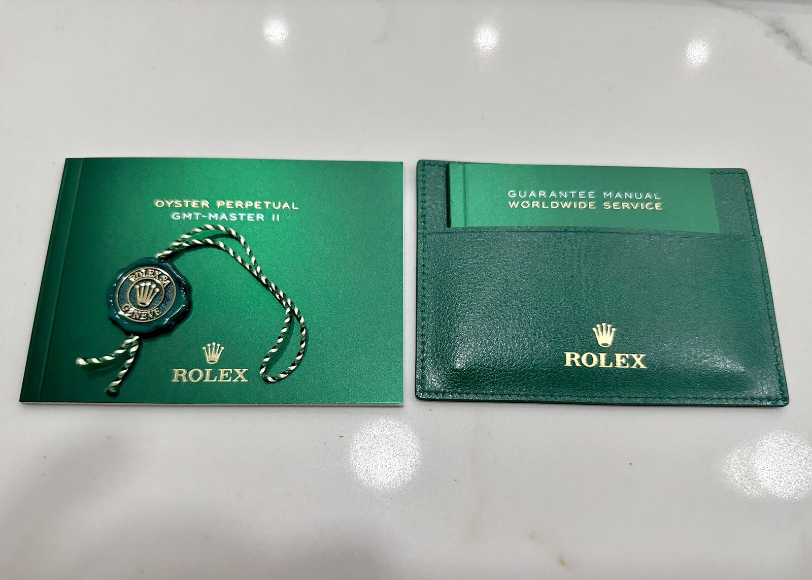 OEM Rolex GMT Master II Booklet Manual SET 126710 126720 126711 126715 126719