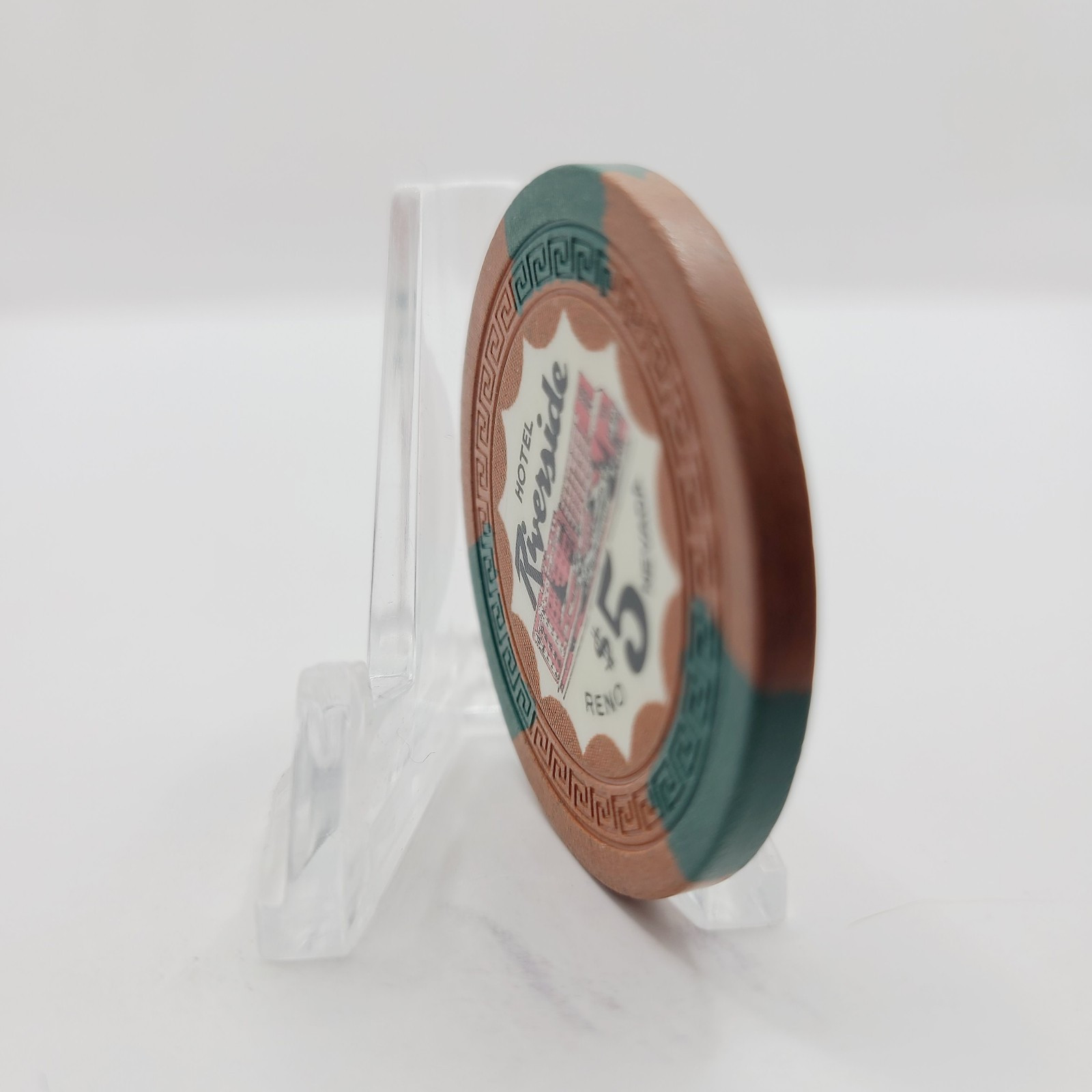 Riverside Hotel Casino Reno Nevada 1956 $5 Chip N5480