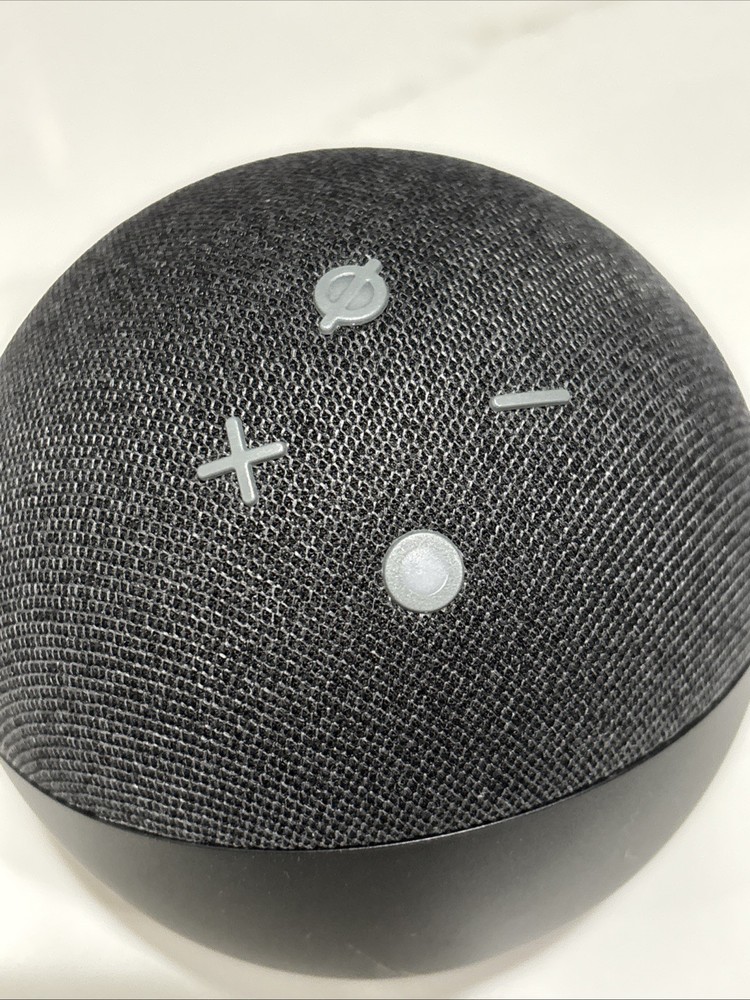 Amazon Echo Dot (4th Generation) Smart Speaker with Alexa - Charcoal