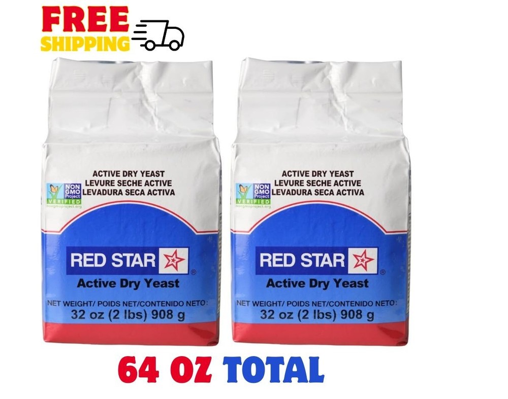 Red Star Active Dry Yeast- 2 lbs / 32oz