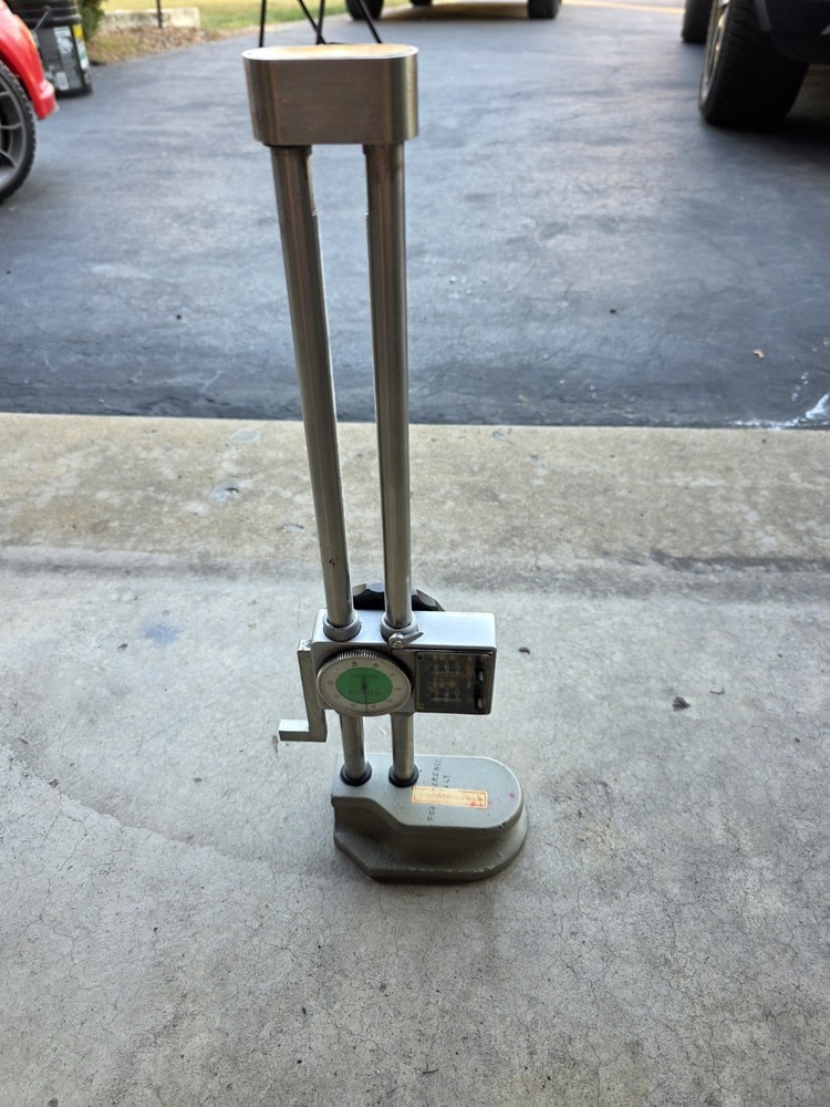 12"  Double Beam Dial Height Gage