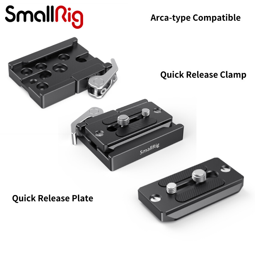 SmallRig Arca-Type Quick Release Clamp and Plate ( Arca-type Compatible)