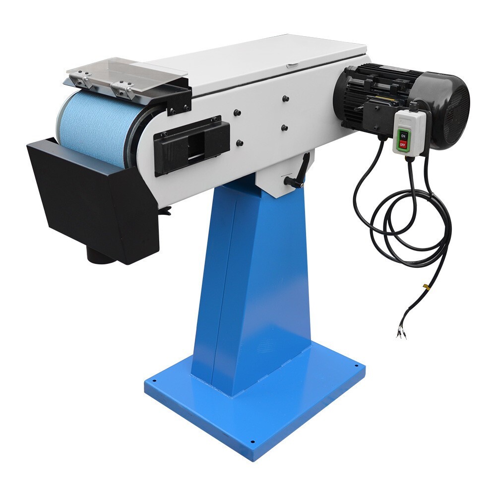 4HP Industrial 8.5" Surface Radius Belt Grinder Sander 2000x220 mm 3300-RPM